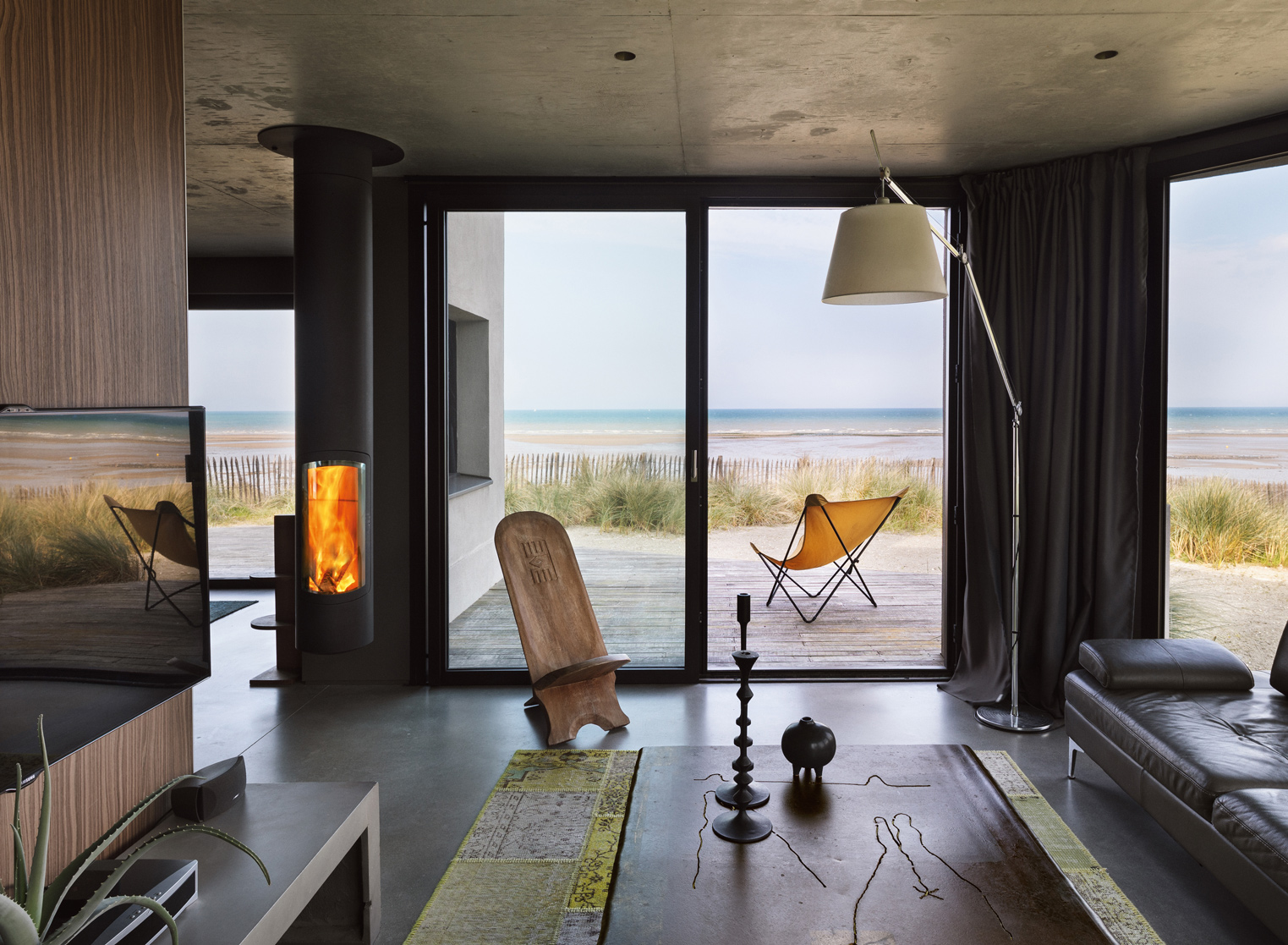 Maison dans les dunes