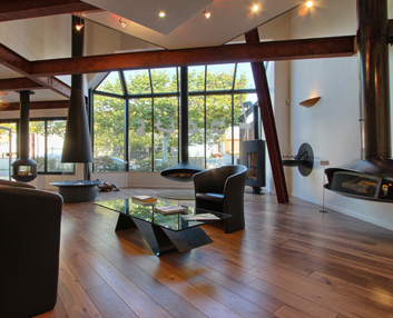 showroom cheminées Focus à Serris France