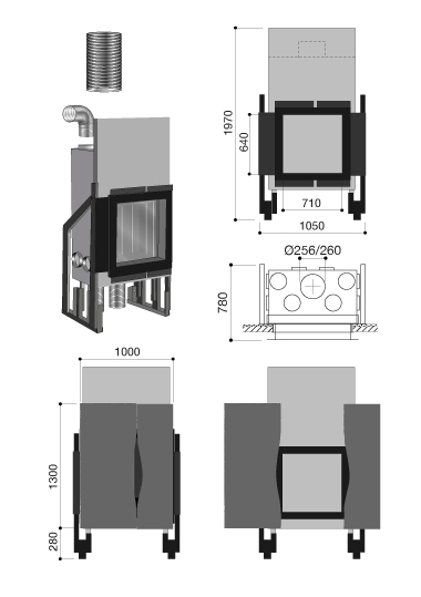 schema de la cheminée design Métafocus 2