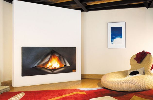 Cheminée design Omégafocus