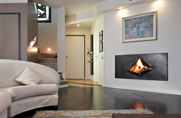 Cheminée design Omégafocus
