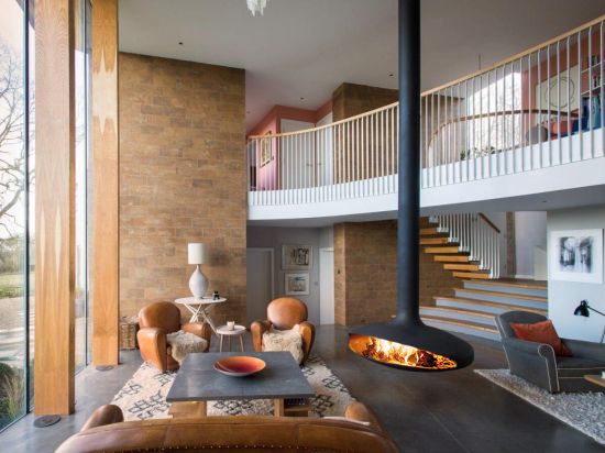 Gyrofocus Cheminee design Littlebrook Farm BLA Architects